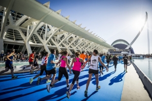 Maratona di Valencia running